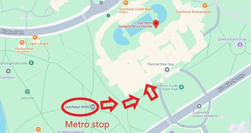 S3 Networking dinner - map